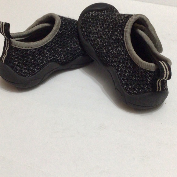 Comfy Black and Gray Kids Water Shoes - Picture 3 of 5